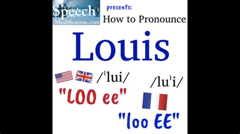 How to Pronounce Louis (In English and French) (Prince Louis).